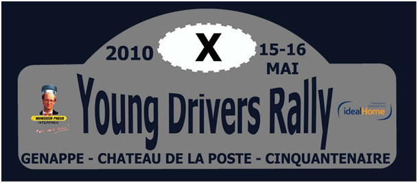 Plaque Young Drivers 2010