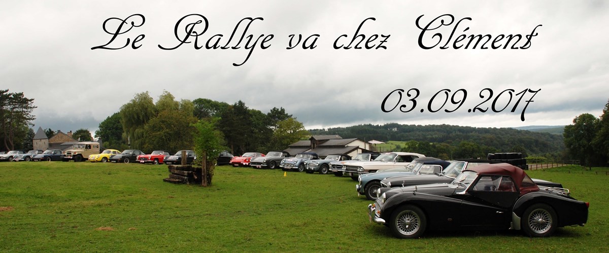 Le Rallye va chez Clément Classic Car Passion