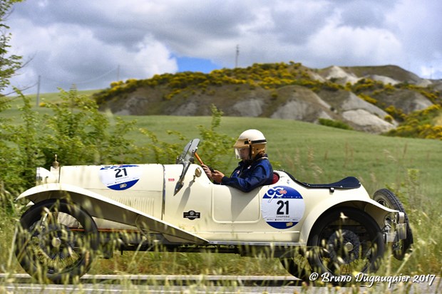 Les Belges en avant lors du Mille Miglia 2017