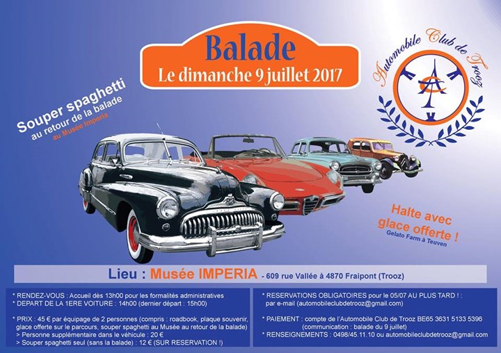 Balade de l'ACT du 9 juillet 2017