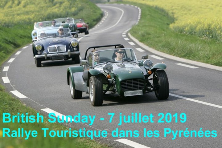 British Sunday - Rallye Touristique de voitures Anglaise