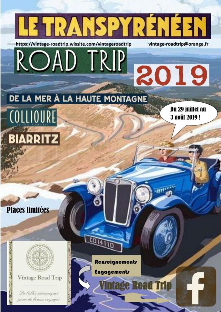 Le Transpyrénéen ROAD TRIP 2019