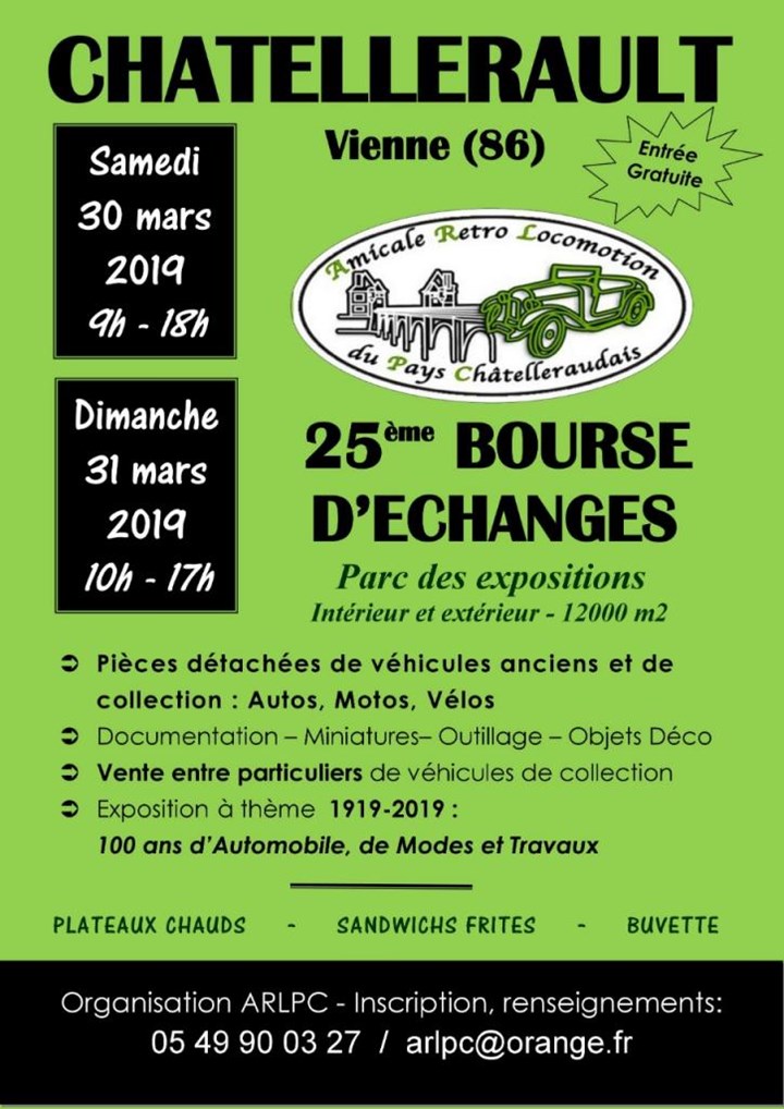 25ème Bourse D'Échanges De Châtellerault (86)