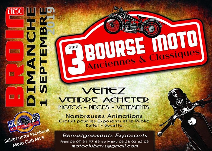 Bourse et Fête de la Moto