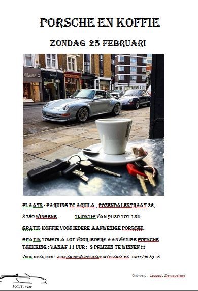 Porsche and Coffee (Wingene)