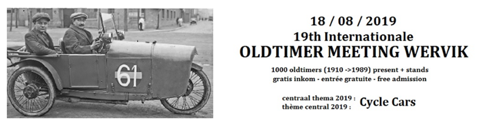 19e Internationale Oldtimer Meeting Wervik