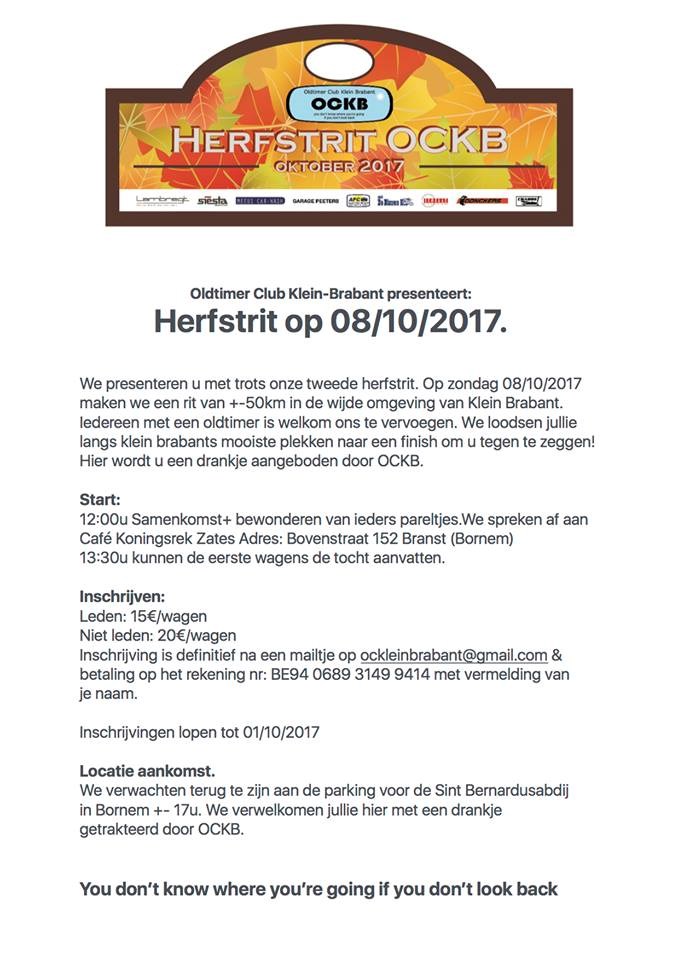 Autumn tour OCKB (Bornem)