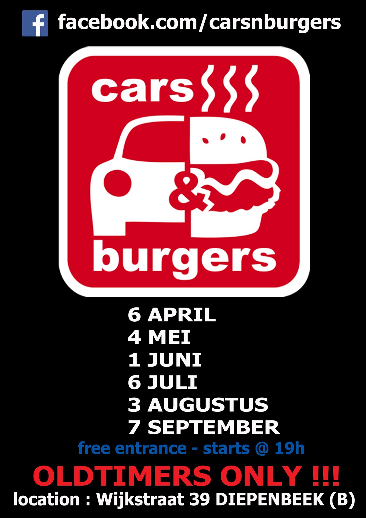 Cars Burgers Diepenbeek Classic Car Passion