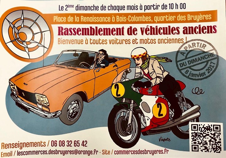 Rassemblement Véhicules Anciens "Les Anciennes De Bois Colombes" (1)