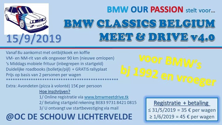 BMW Classics Belgium Meet & Drive v4.0
