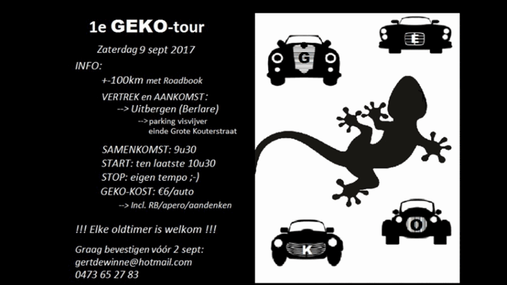 GEKO tour (Berlare)