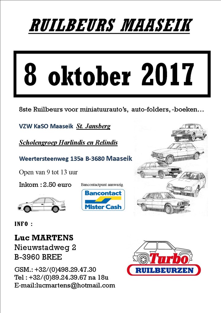 Miniatuurruilbeurs Maaseik