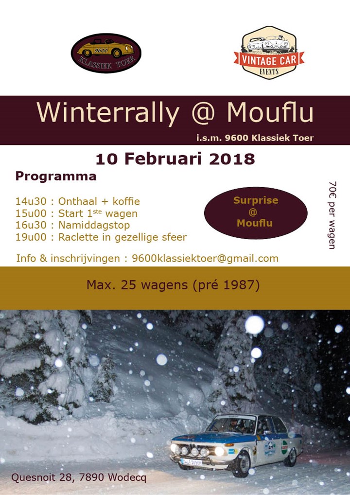 Winter Rally @ Mouflu (Wodecq)