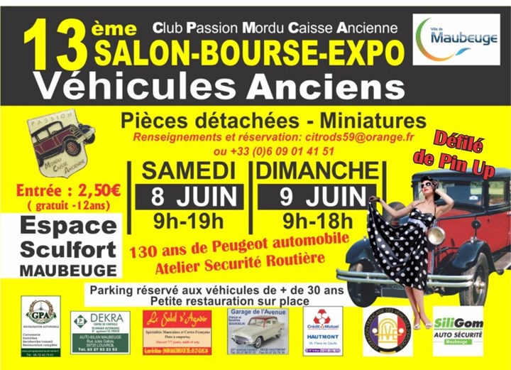 13ème Salon-Bourse-expo Véhicules anciens