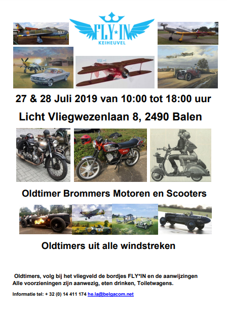 FLY*IN en Oldtimer Weekend Keiheuvel