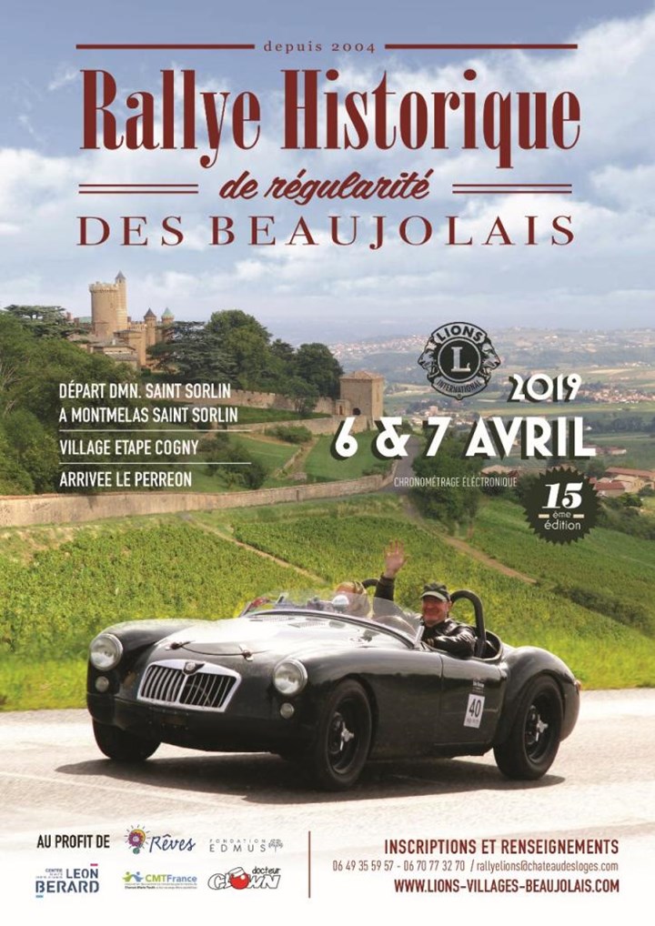 Rallye Historique De Regularite Des Beaujolais