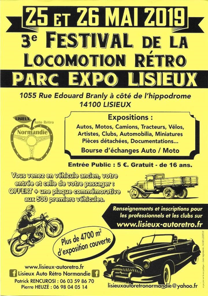 3ème Festival De La Locomotion Retro Lisieux Normandie