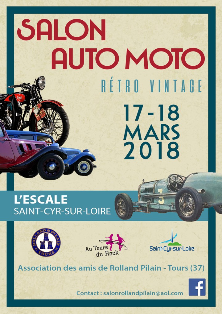 Salon Auto Moto Rétro & Vintage TOURS ESCALE 37