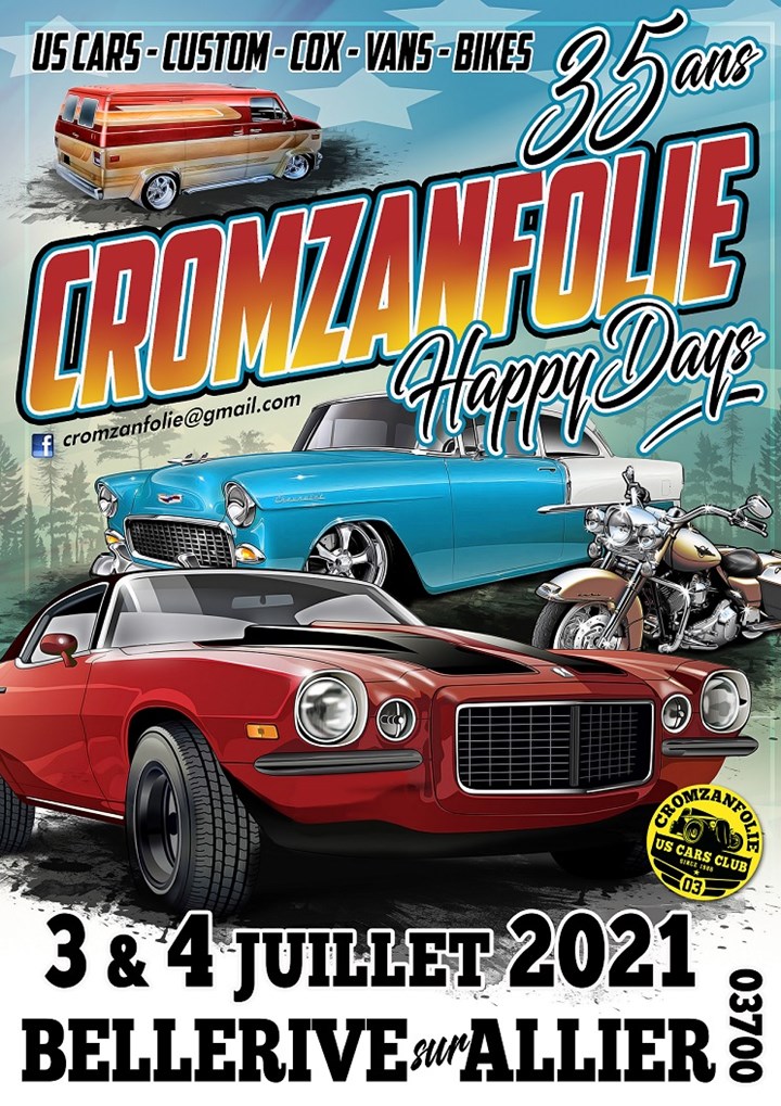Cromzanfolie Happy Days 2021