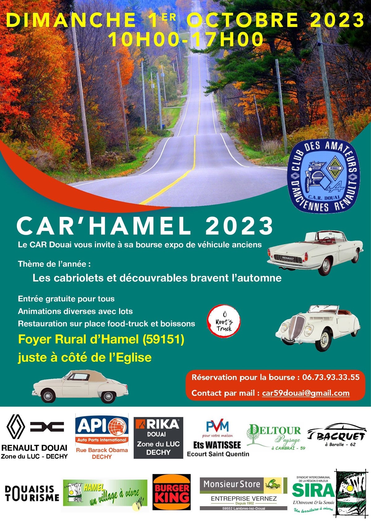 CAR'HAMEL 2023 Classic Car Passion