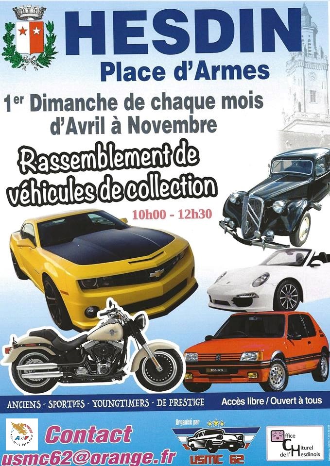 RASSEMBLEMENT MENSUEL HESDIN (62)
