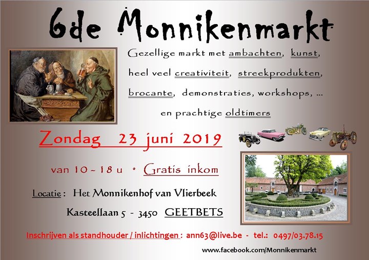 Oldtimers op de Monnikenmarkt