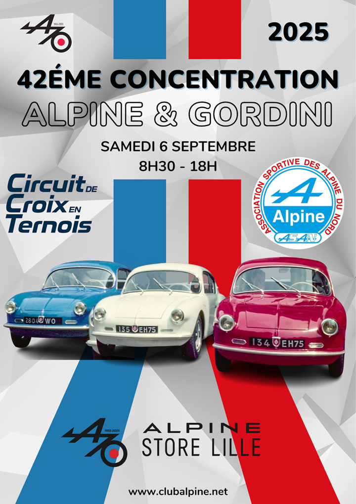 42éme Concentration Alpine & Gordini