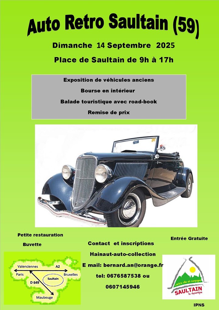 4ème AUTO RETRO SAULTAIN