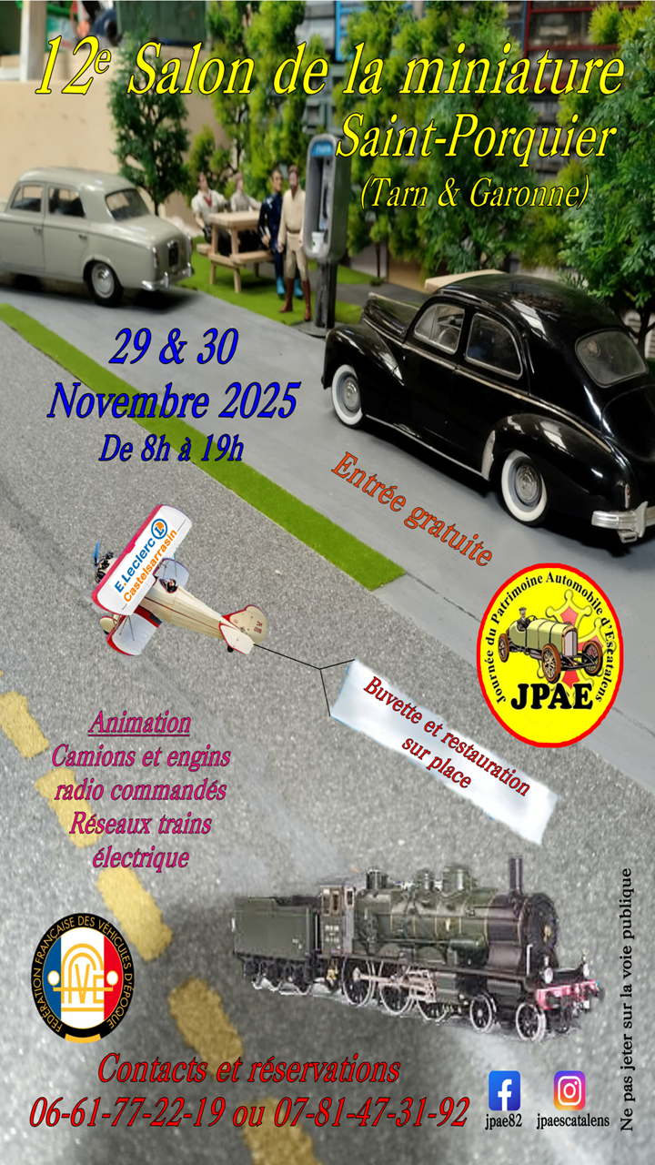 12e Salon de la miniature de Saint-Porquier