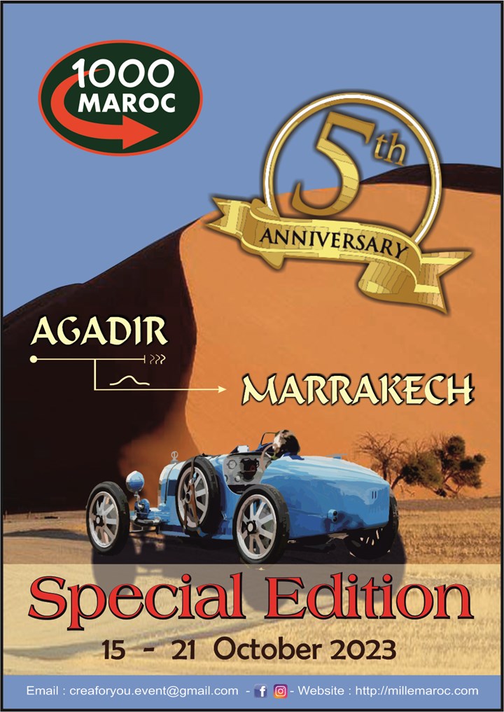 MILLE MAROC CLASSIC RALLY Octobre 2023