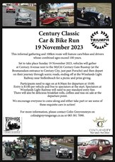 Century Classic Car & Bike run