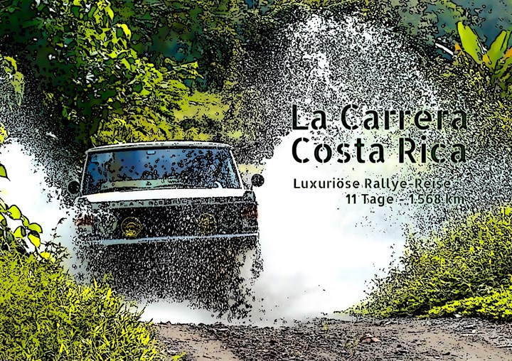 Arrive & Drive: "La Carrera Costa Rica", March Round Trip.