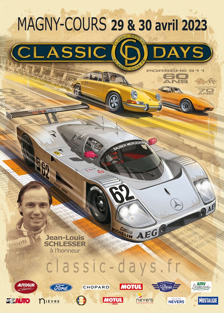 Classic Days 2023 sur le Circuit de Nevers – Magny-Cours