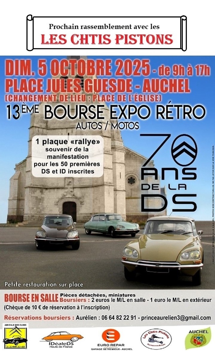 Bourse d'échange 2025 à Auchel (62260)