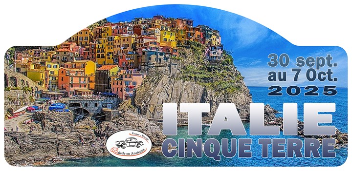 Rallye touristique Italie Cinque Terre