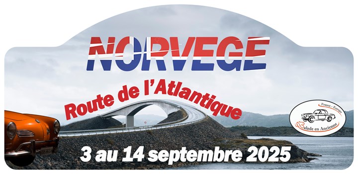 Rallye touristique Norvège Route de l'Atlantique