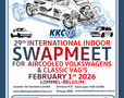 29th Int'l Indoor Swapmeet for aircooled VW's and classic VAG's