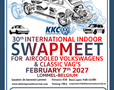 30th Int'l Indoor Swapmeet for aircooled VW's and classic VAG's
