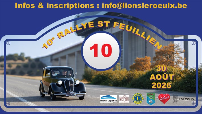 Dixième Rallye Saint-Feuillien