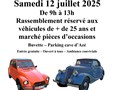 Rassemblement de véhicules de + de 25 ans et marché pièces d'occasions