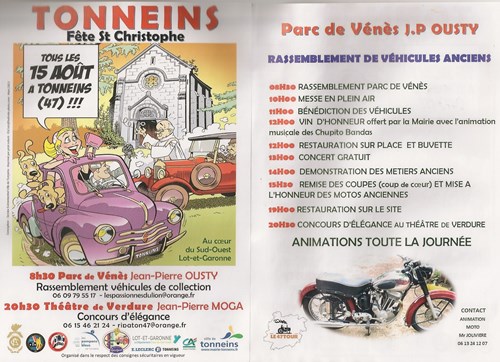 TONNEINS Fête St Christophe (Rassemblement)