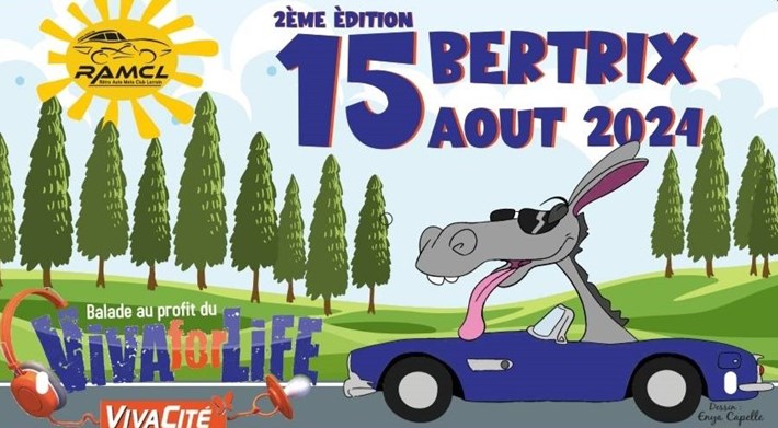 Deuxième balade au profit de VIVA FOR LIFE