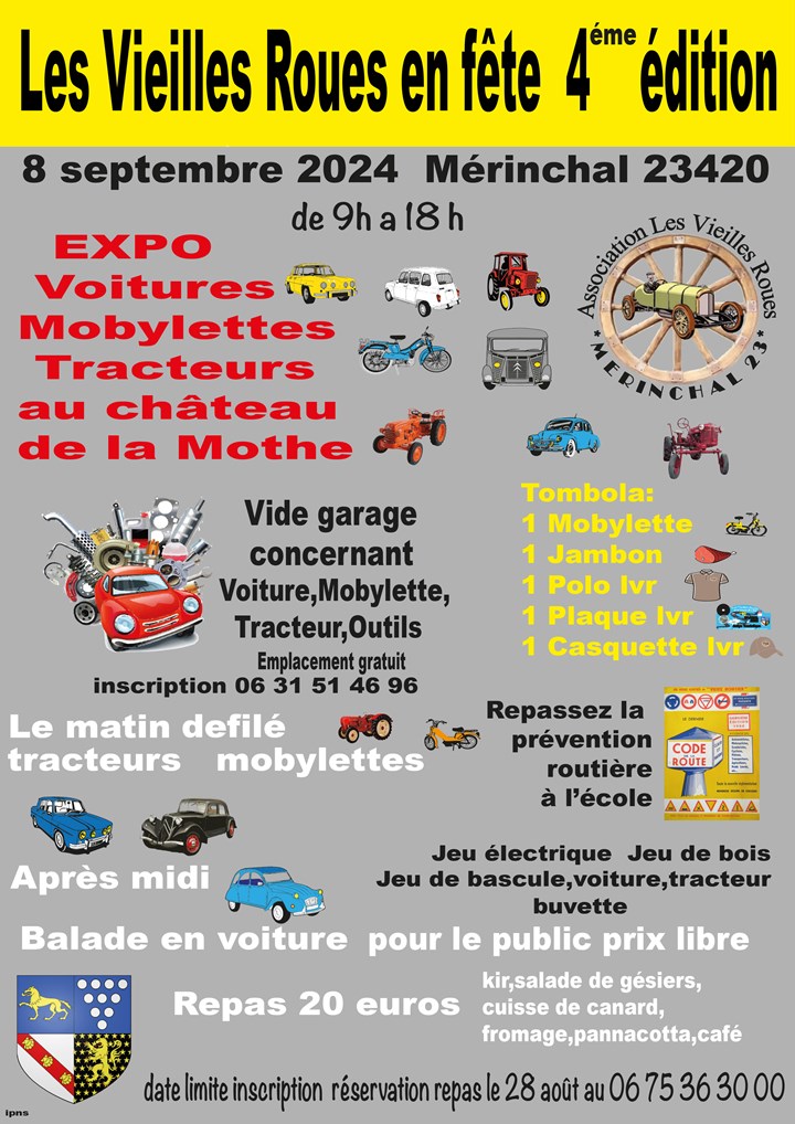 Les Vieilles Roues en fête 4 éme édition
