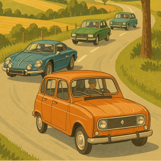 Balade Oldtimer & Youngtimer Renault Motors - 14 septembre