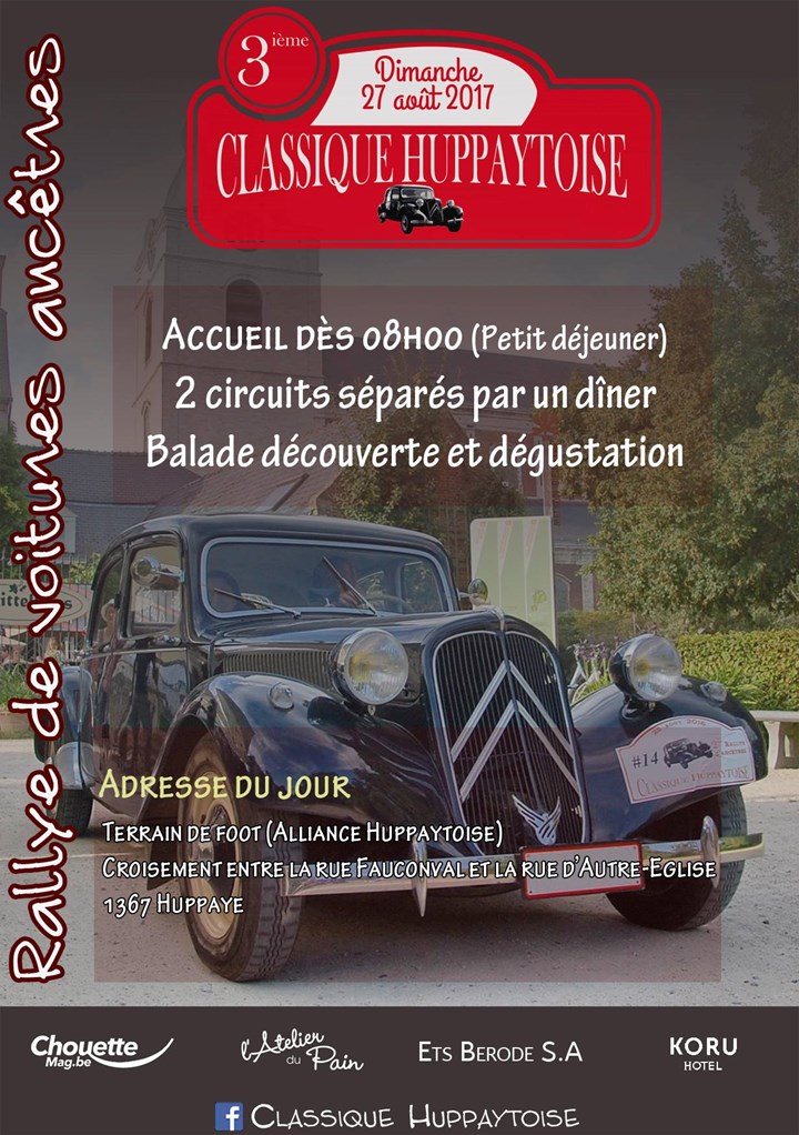 Classique Huppaytoise Rallye d'ancêtre
