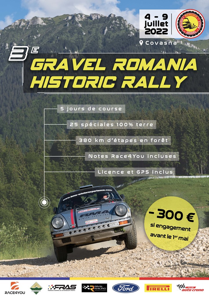 GRAVEL ROMANIA HISTORIC RALLY