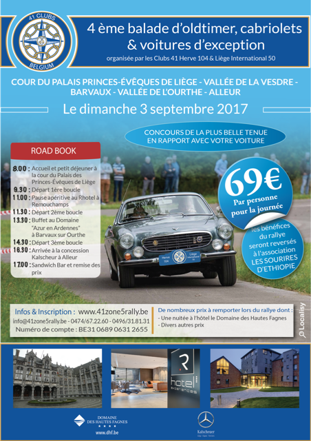 4° Rallye-balade des Clubs 41 Liège International et Herve 104