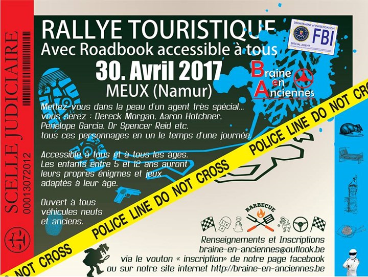 Rallye touristique Meux 2017