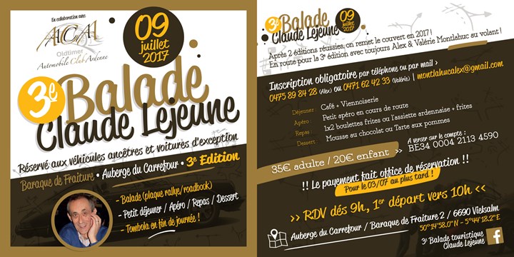 rallye claude lejeune  3eme