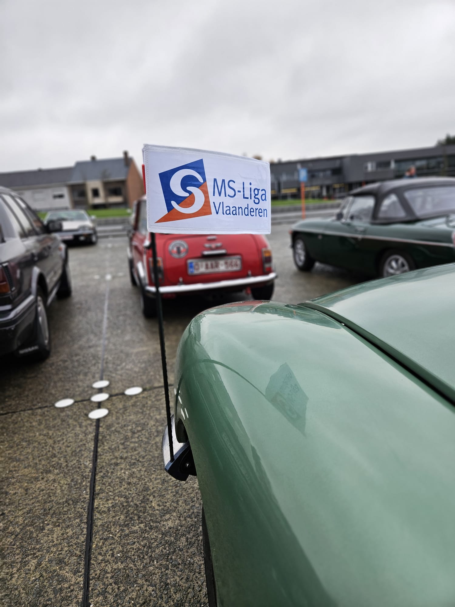 Winter oldtimerrit t.v.v. MS-Liga Vlaanderen